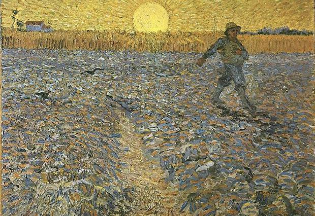 The Sower by Vincent Van Gogh